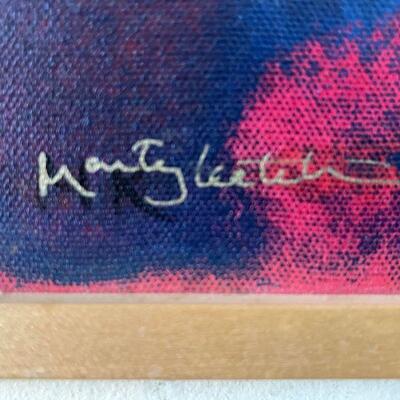 Marty Ketcham Original Signed Painting Objectification Of Woman