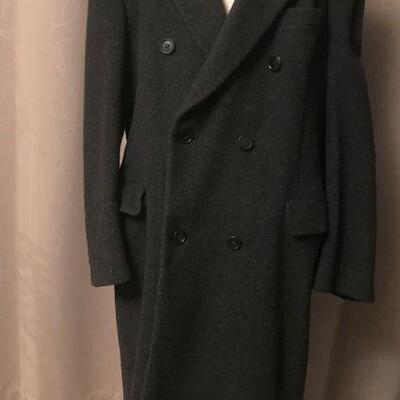 Vintage- Copley / Jordan Marsh  Gentlemen's Wool Coat & Hat 