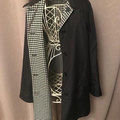 Talbots - Herringbone  Reversible Rai / Over Coat