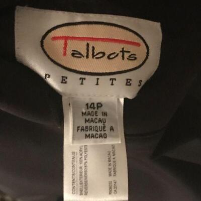 Talbots - Herringbone  Reversible Rai / Over Coat