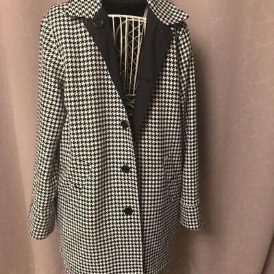 Talbots - Herringbone  Reversible Rai / Over Coat