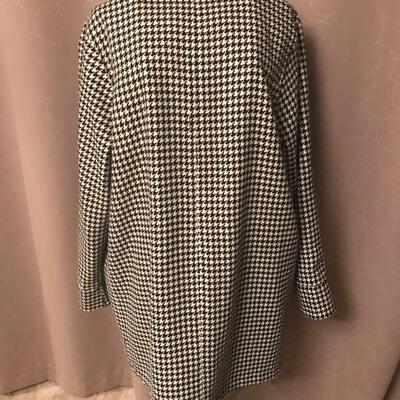 Talbots - Herringbone  Reversible Rai / Over Coat