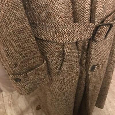 Jeffrey Banks  for Lakeside Vintage Wool Men's Overcoat 