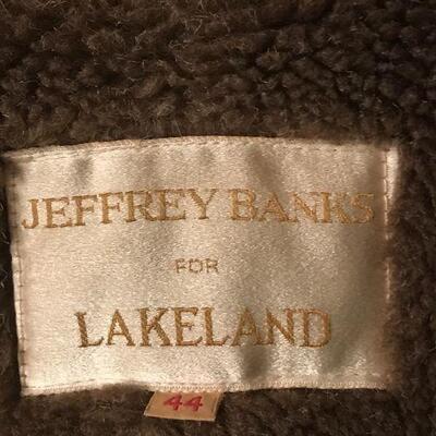 Jeffrey Banks  for Lakeside Vintage Wool Men's Overcoat 