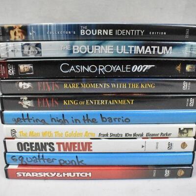 10 Movies on DVD: Bourne Identity -to- Starsky & Hutch