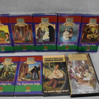 10 LDS on VHS: Bread From Heaven - to- The Temple