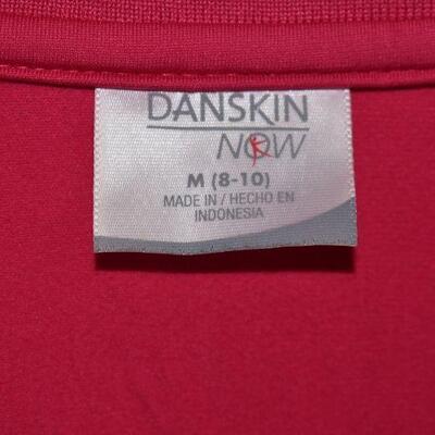 3 pc Danskin Now Active: Pink Jacket Med, Gray Shirt size XL, Pink Pants size 2X