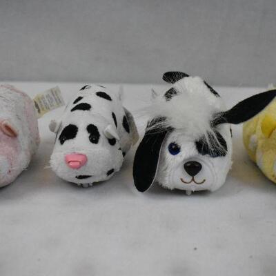 4 pc Zhu Zhu Pets: Pig, Cow, Dog, & Mouse | EstateSales.org