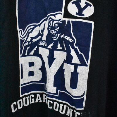BYU Cougar Country Long Sleeve T-Shirt size 2XL