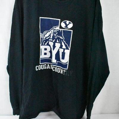 BYU Cougar Country Long Sleeve T-Shirt size 2XL