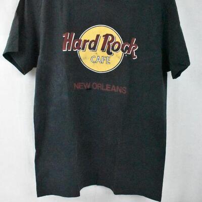 Hard Rock Cafe New Orleans Vintage T-Shirt, Black Size Large