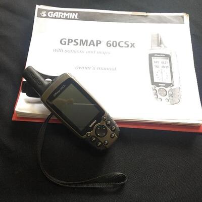 GARMIN GPS MAP 60CSX Navigator 2.6 in Display with Manual. LOT 3