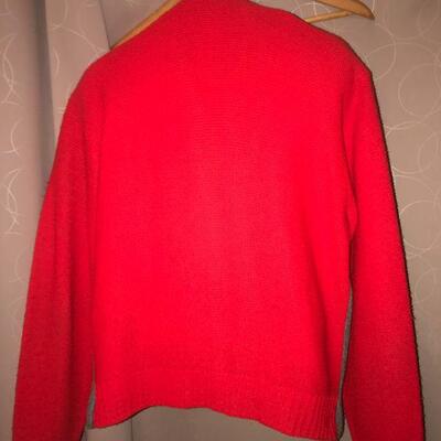 1950s Alpaca Knit   Cardigan sweater