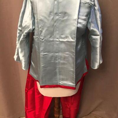 Gunn & Latchford  Amazing  Vintage Hong Kong SILK Pantsuit MINT condition NWT