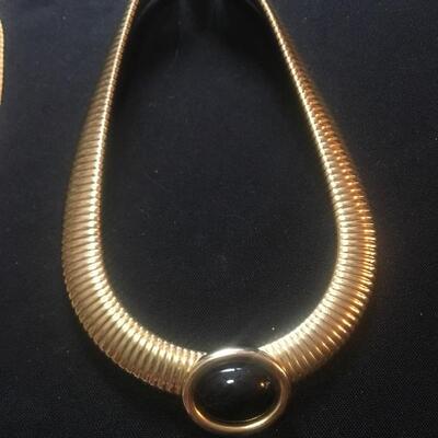 4pc Gold Necklace Collection 15â€-16â€. LOT 23