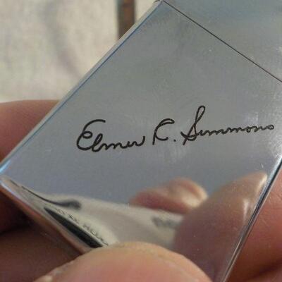 ' Vintage Zippo Slim Lighter"..