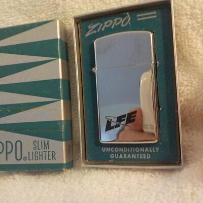 ' Vintage Zippo Slim Lighter"..