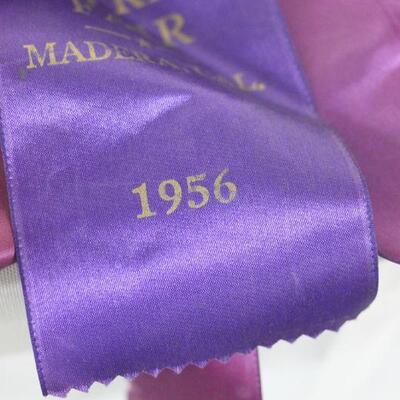 Lot 10 1956+ Madera Fair Floriculture 1st Award Ribbons