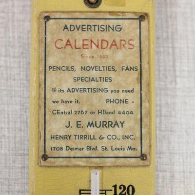 Lot 27 Vintage Advertising Thermometer