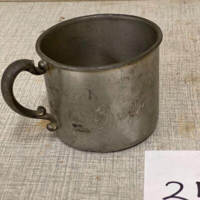 Lot 35 Pewter 'Brandon' Childs Cup