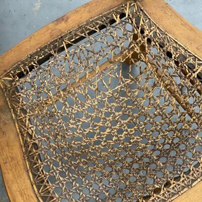 Lot 41 Antique Chair (Cane needs to be repaired)