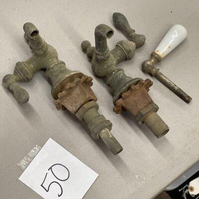 Lot 50 Sink Knobs/Faucets