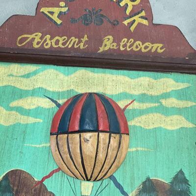 Lot 51 Vintage Hot Air Balloon Decor