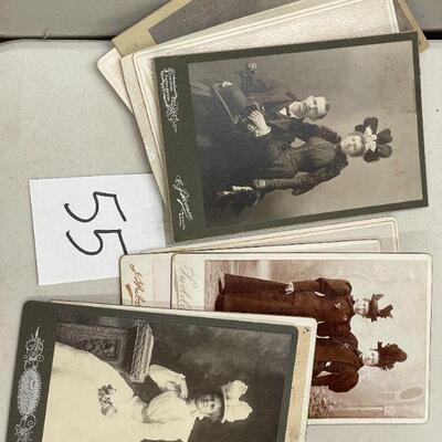 Lot 55 Old Black & White Photos