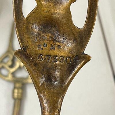 Lot 61 Vintage Brass Toaster Forks & Tongs