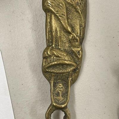 Lot 61 Vintage Brass Toaster Forks & Tongs