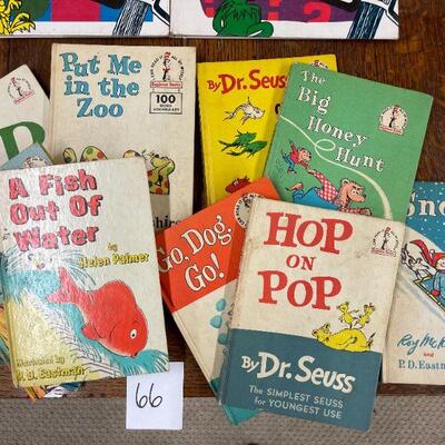 Lot 66 1960's Dr. Seuss Books