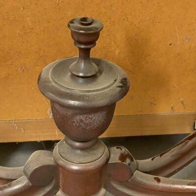 Lot 70 Antique Wood Decorative/Entry Table 42x19x30