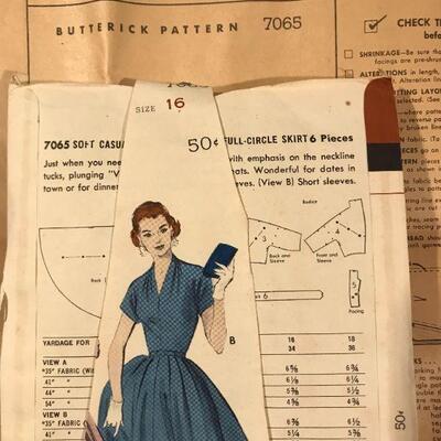  1950s Dress Patterns