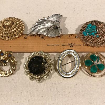 Vintage Jewelry Lot 3 - Coro - W. Germany  and other  pins 