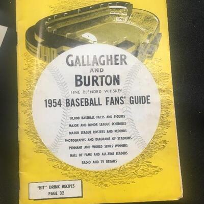 Collection of 4 Original 1950s Baseball Magazines. LOT 33