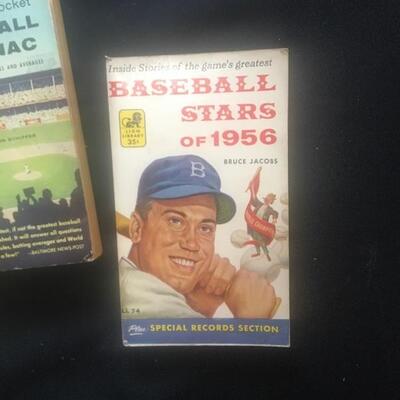 Set of 3 Baseball Almanacs c. 1950s. LOT 36