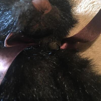 Mink Fur Teddy Bear â€œBuster Brownâ€ 15â€. LOT 37