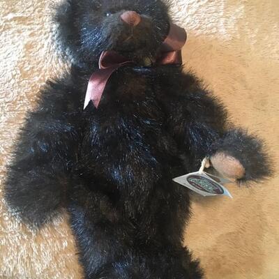 Mink Fur Teddy Bear â€œBuster Brownâ€ 15â€. LOT 37