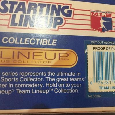 STARTING LINEUP Mets MLB Starting Team Lineup Set #91640