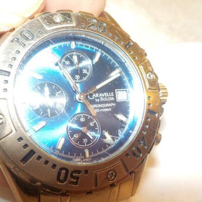 " Caravelle by Bulova mens wrist watch".