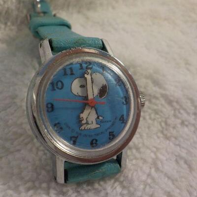 " 1950's Snoopy Original wrist watch and Band". 