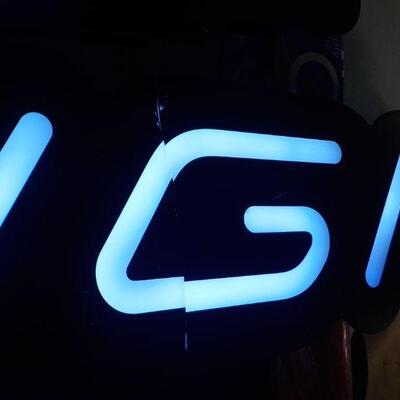 " Patriots and Bud Light Neon sign". 