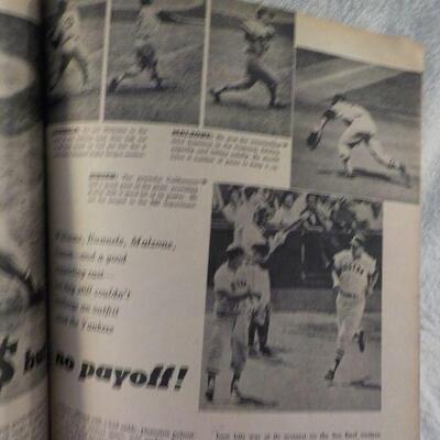 " 1959 Dell Sports Baseball Magazine". stories, Mickey Mantel, Ted Williams and etc.