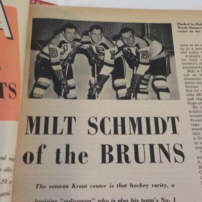 " December 1949 Sport Magazine full issue". Johnny Lujack, Casey Stingle, Satchel Paige.