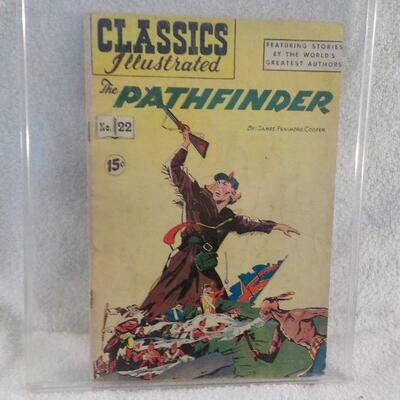 " Classics Illustrated Original Pathfinder Comic Book". June 1945.
