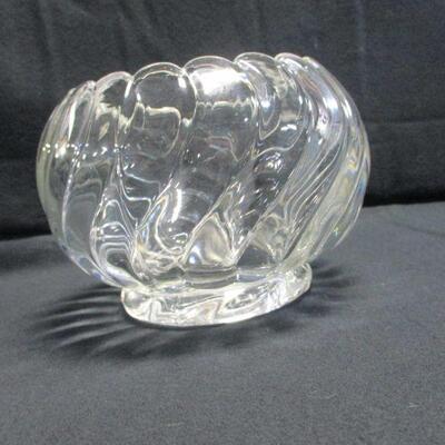 Lot 11 - Fostoria Clear Glass  Crystal Bowl