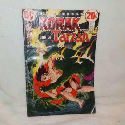 " KORAK SON OF TARZAN COMIC BOOK". 1973 issue.