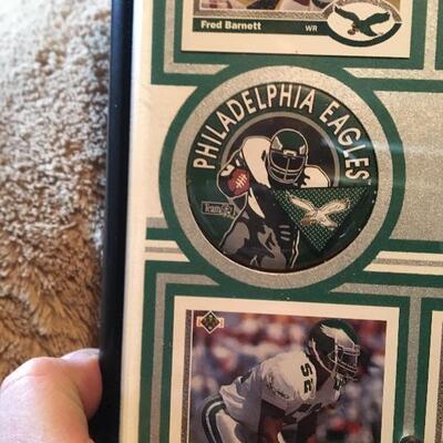 National Series Team Set Eagles Plaque 16 x 12. LOT 46