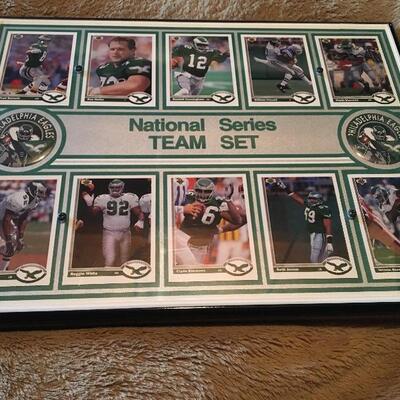 National Series Team Set Eagles Plaque 16 x 12. LOT 46