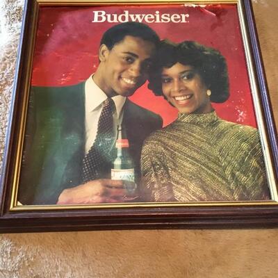 Rare Original Budweiser Advertisement 065-140